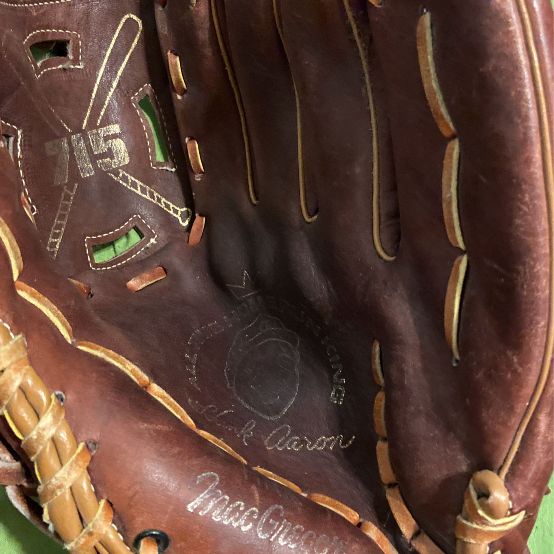 Macgregor Hark Hank Aaron Baseball Glove