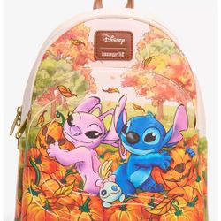 Stitch And Angle Fall Backpack And Wallet