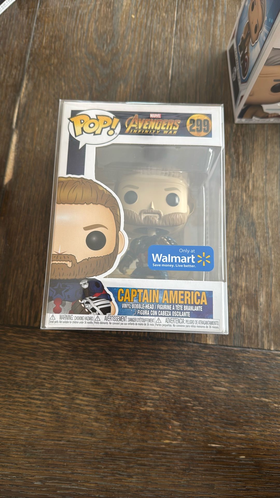 Walmart Exclusive Captain America Funko Pop