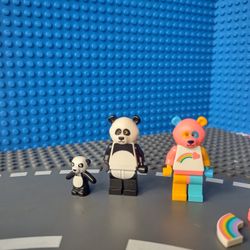 Lego Panda 🐼 Suit Minifigures Lot 