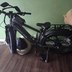 Lectric eBikes - XPeak2 High-Step Long-Range eBike (Max 80mi/28mph) + Rear Rack/Fenders/Elite 