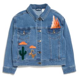 NWT Disney Big Thunder Mountain Denim Jacket For Kids Size: 5/6