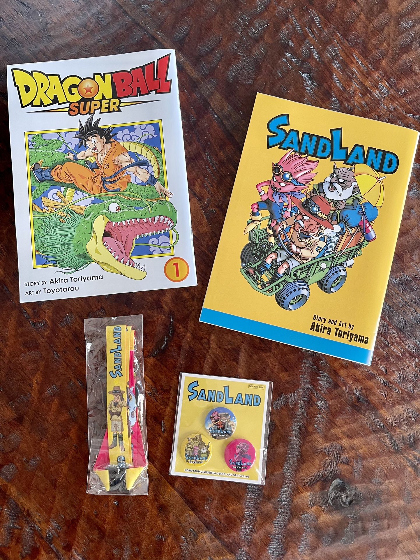 Dragon Ball / Sandland SDCC 2023 Exclusive Comic-Con Swag