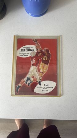 1960 football program
