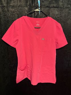 Pink scrub set