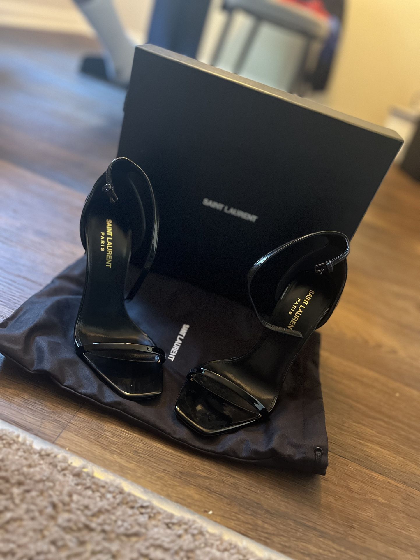 Saint Laurent Opium Heels Size 7.5