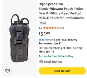 High Speed Gear - Bleeder/Blowout Pouch
