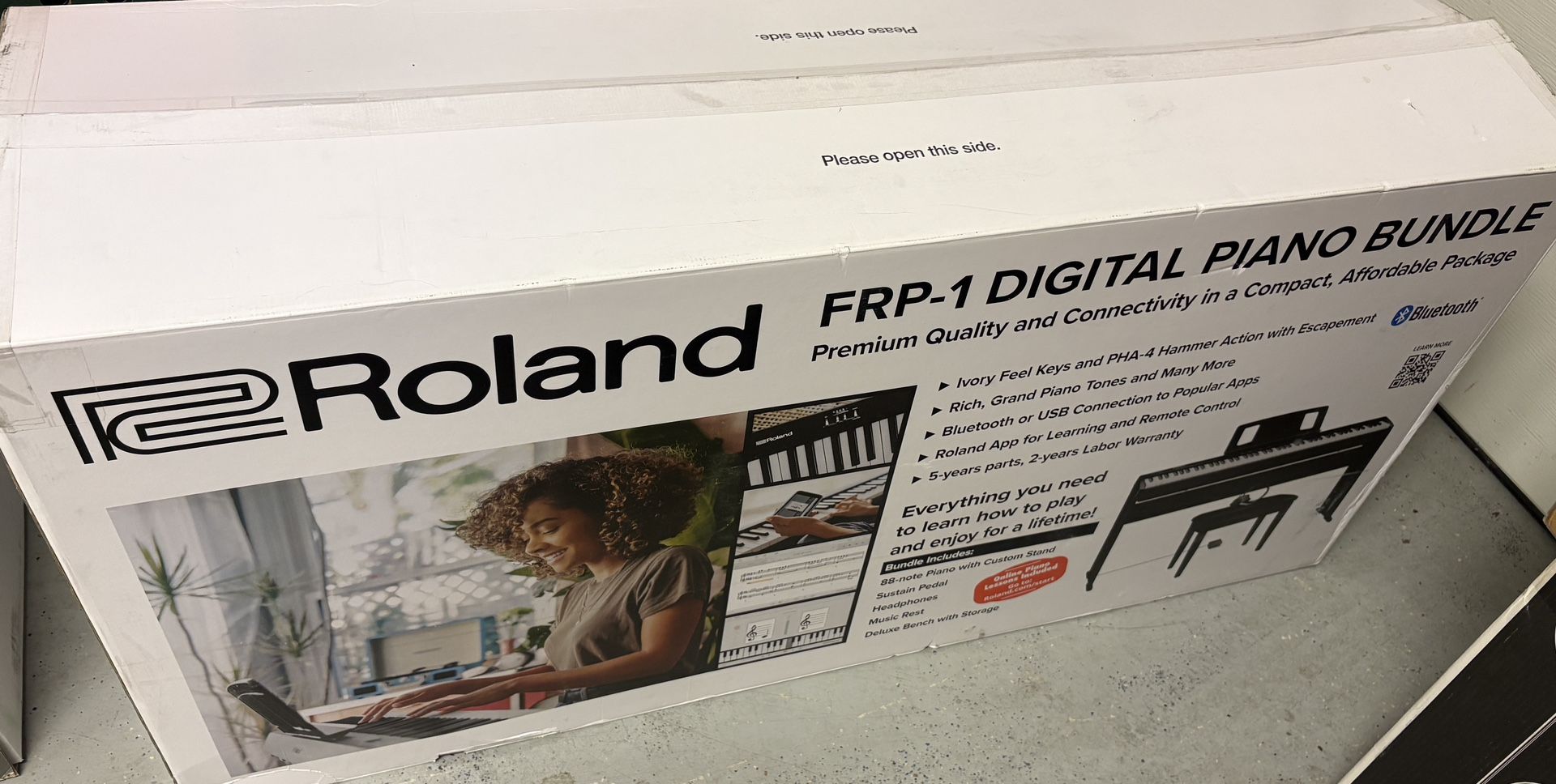 Roland FRP-1 Digital Piano Bundle NEW