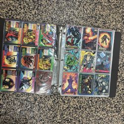 93-95 SkyBox marvel cards