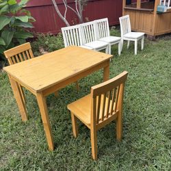 Kid Table And Chairs 
