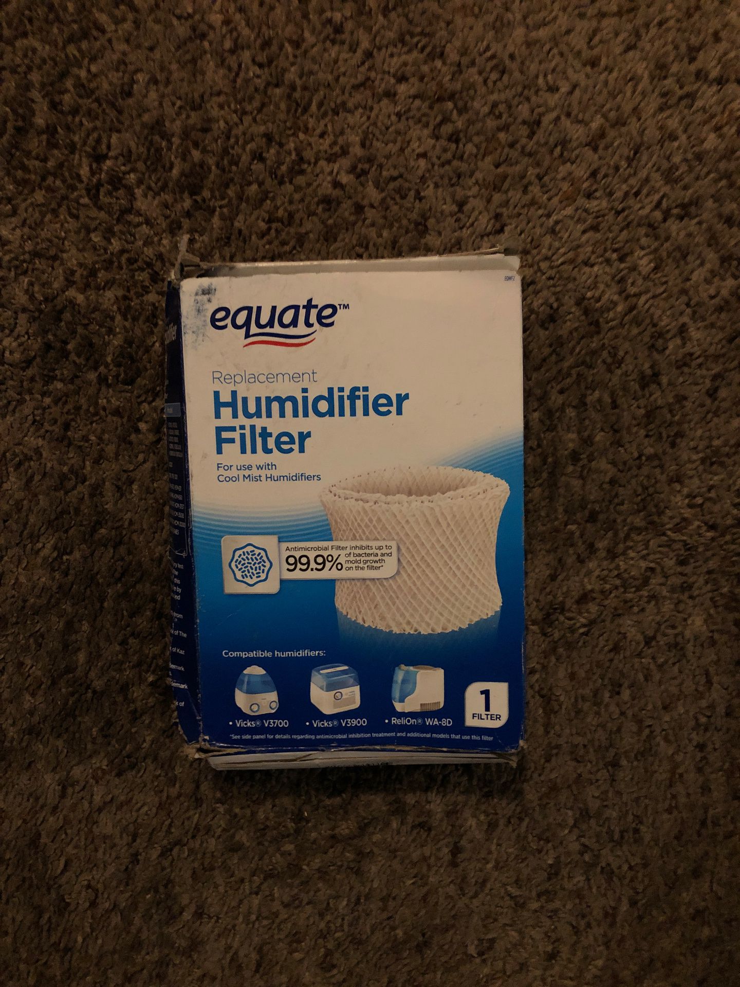 Humidifier filter
