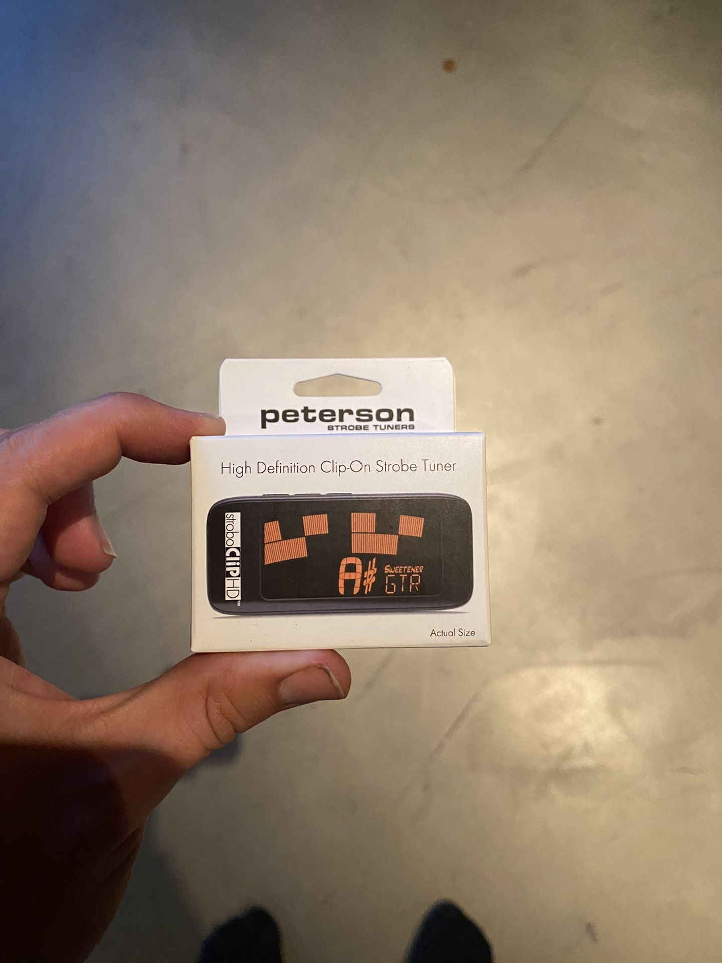 Peterson Clip-On Strobe Tuner