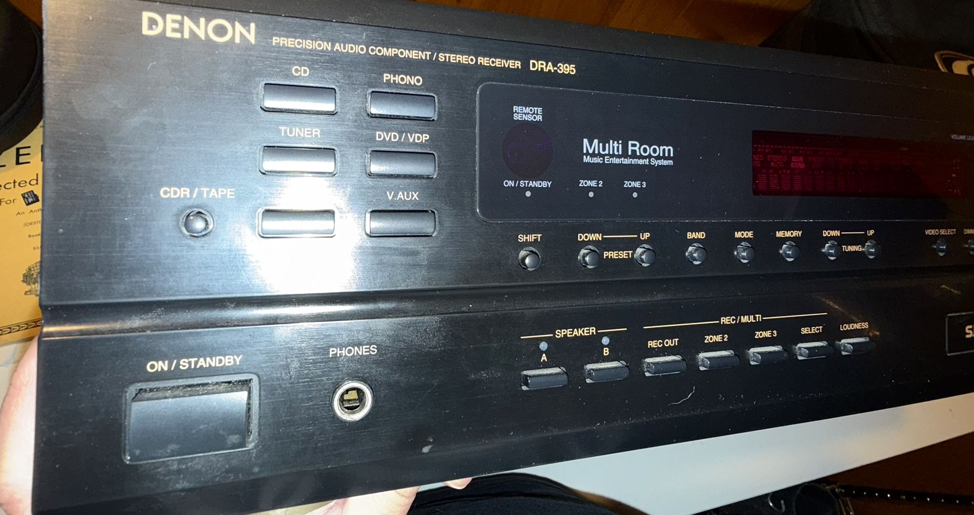 Denon DRA-395 Precision Audio Component Stereo Receiver