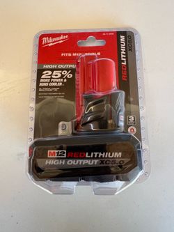Milwaukee M12 HIGH OUTPUT XC5.0 Battery - Brand New Sealed