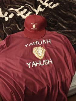Yahuah Yahusha Lion Shirt and Hat Set