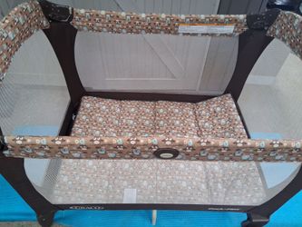 Playpen with its carrier bag $25 obo used condition Slauson ave /van ness