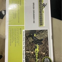 Brush Grubber Heavy Duty Tree Stump Remover Attachment