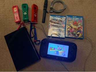 Wii U Bundle w/ Wii motes