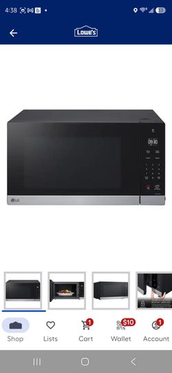 "NEW " LG 2 cu ft  1200 watt Mircrowave