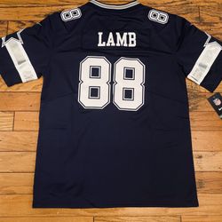$40 stitch  Pickens, Navy Trevon Diggs Dallas Cowboys Jersey #7 Or Lamb