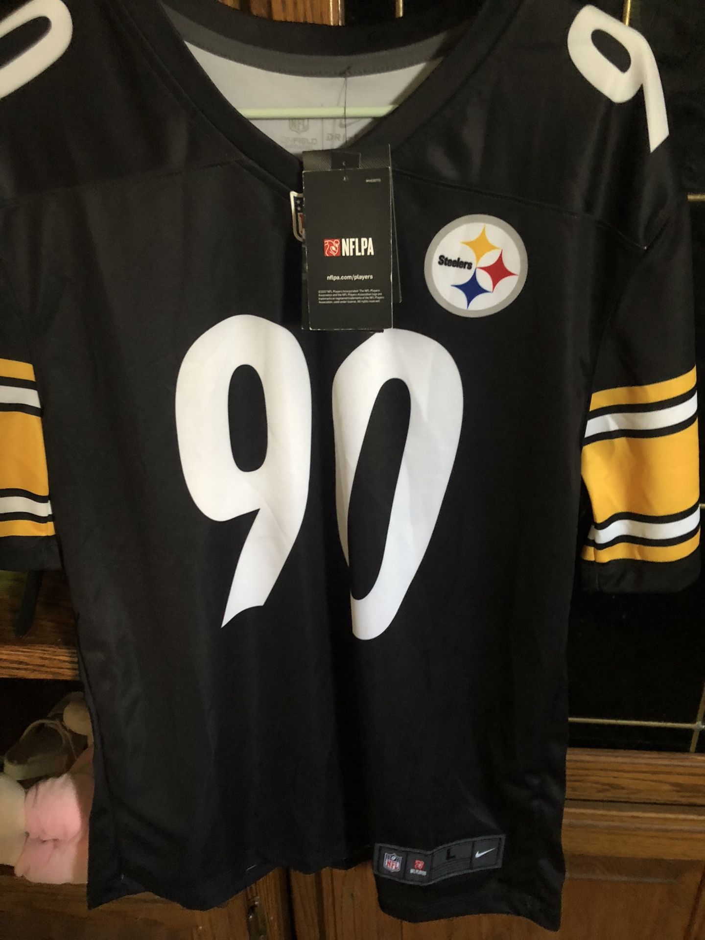NFL jersey with tags