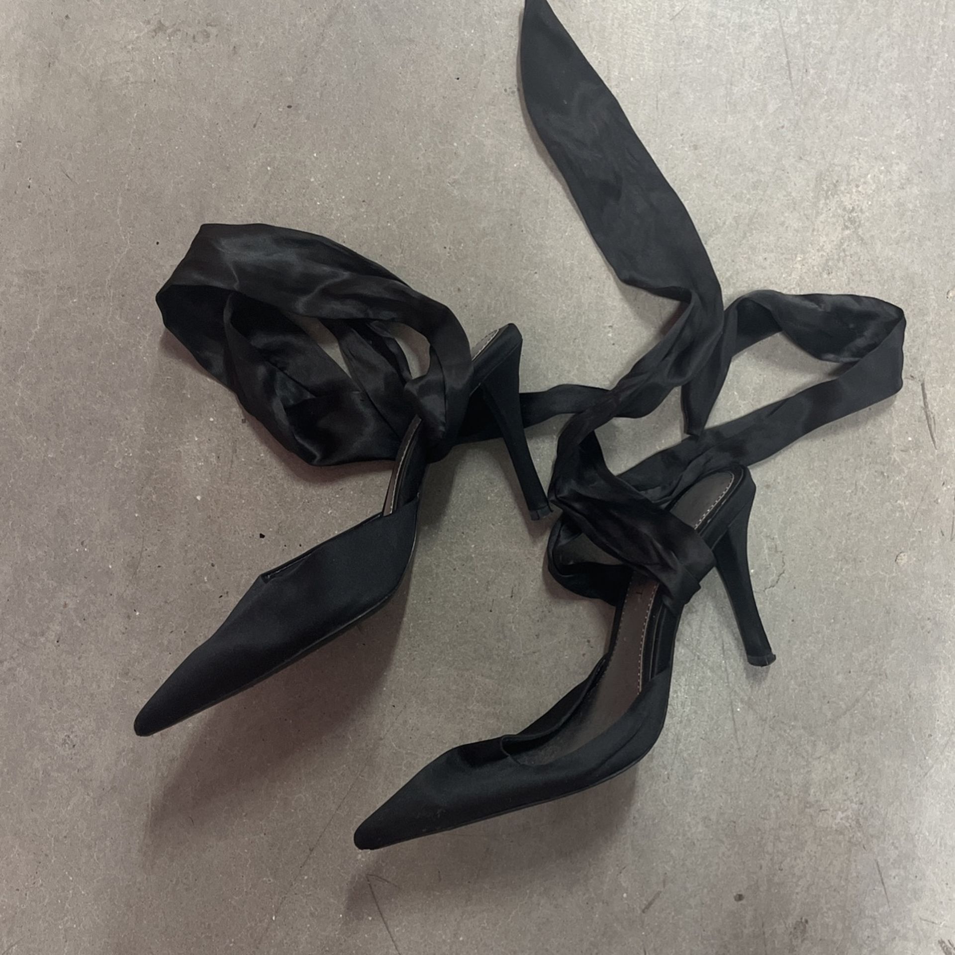 Nine West Satin High Heeled Shoes 6 1/2