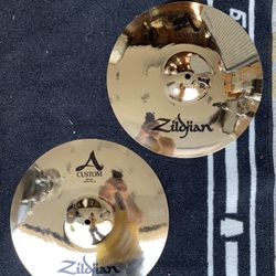 Zildjian A Custom Series 14” Hi Hat Drum Cymbals BRAND NEW Retails for $499