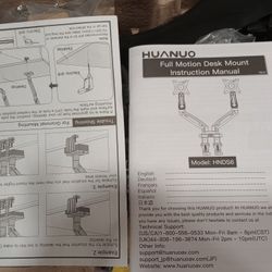 Huanuo Motion Desk Mount 