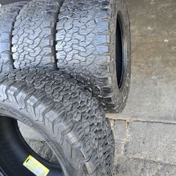 4 used tires Lt35x12.50r20 Bfgoodrich K02 $299.00