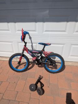 Spiderman boy bike 16 inch
