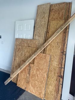 Ply wood pieces