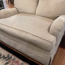 Oversized Loveseat / Down filled Cushions 