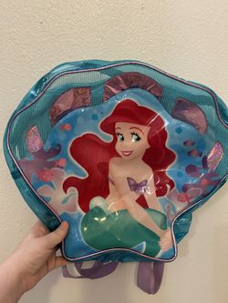 Vintage Ariel beach backpack