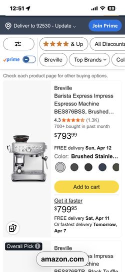 Espresso machine