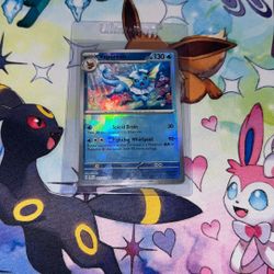 Vaporeon Prismatic Evolutions  Masterball Holo
