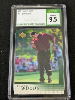 2001 Upper Deck Tiger Woods 1