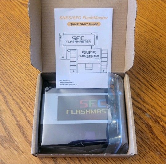 SFC FlashMaster EverDrive - SNES - Flash Cart - Region Free - Purple 