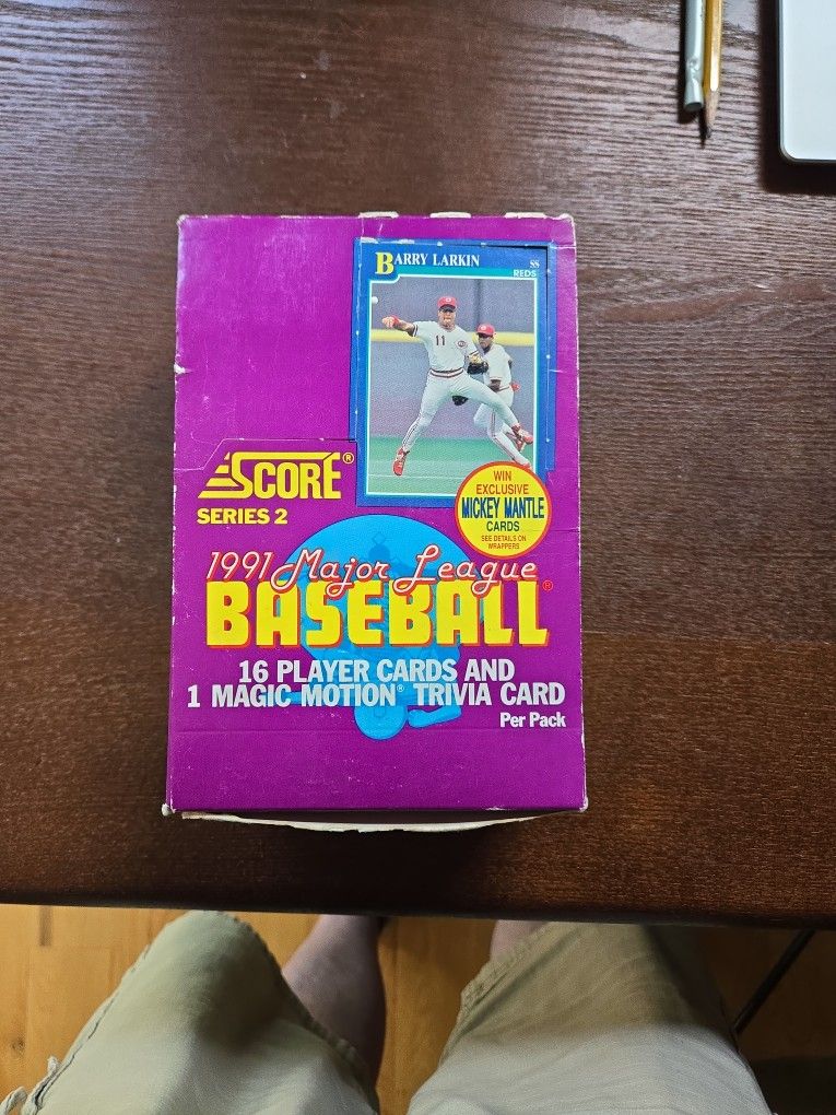 1991 Series 2 Score Unopened Box