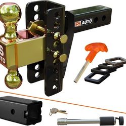 PSAUTO Adjustable Trailer Hitch - 20,000 LBS