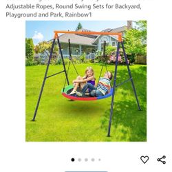 Saucer Swing With Stand