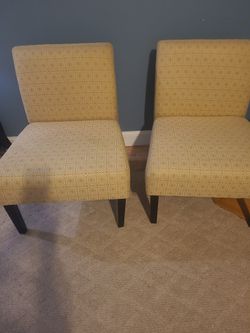 2 Accent Chairs 