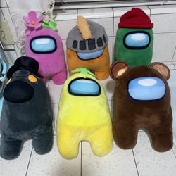 AMONG US PLUSHIES 