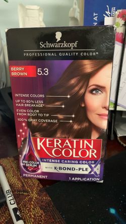 Schwarzkopf Berry Brown Hair Dye 5 Boxes