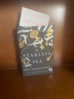 The Starless Sea by Erin Morgenstern Signed Edition