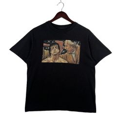 Rocky Balboa Shirt DGK Ghetto Kids Classic Boxing Tee SZ LARGE 