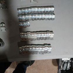 1/2 INCH, 3/4 INCH AND 1 INCH EMT ONE HOLE STRAPS