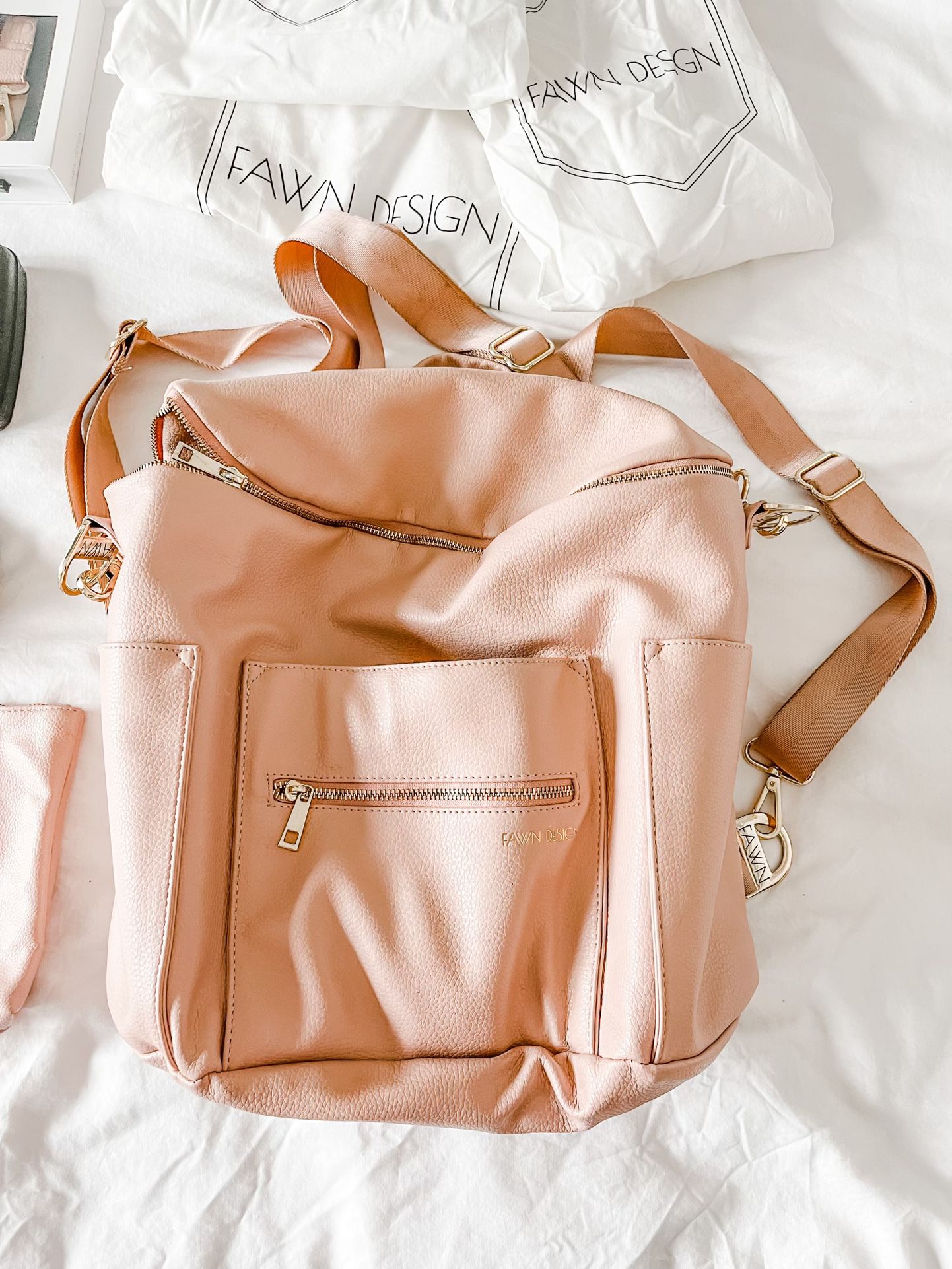 Fawn Design The Mini Diaper Bag, Pink