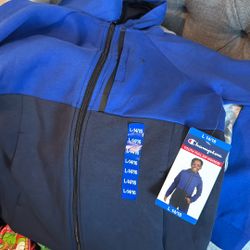 New Champion Zip Up Hoodie