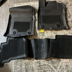 New floor mats