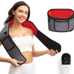 ‼️BRAND NEW‼️ Red Light Therapy Wrap Belt for Body. For Men and Women. 100 LEDs, 3 Light modes, 5 intensity levels, 9 Timer settings, Remote Control, 